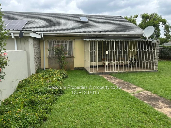 Secure 2 Bedroomed Garden Flat In Avondale For Sale